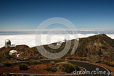 Observatory in La Palma Stock Photo