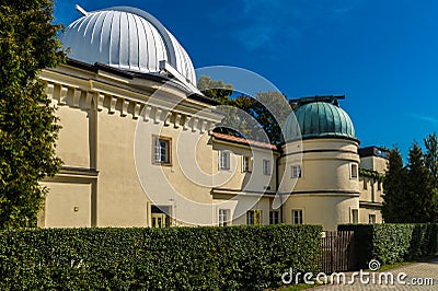 Observatory on Petrin Hill, Prague. Stock Photo