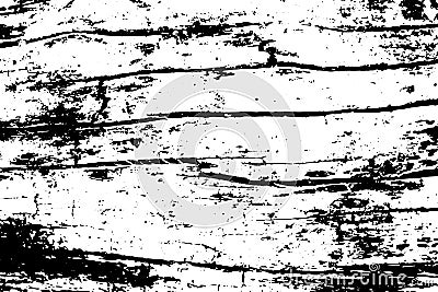 Obsolete cracked wood texture. Lumber board monochrome texture. Stock Photo