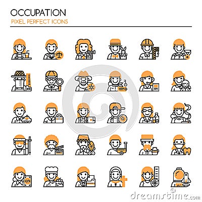 Occupation Elements Stock Photo