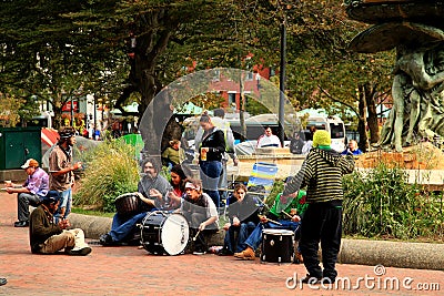 Occupy Providence Editorial Stock Photo