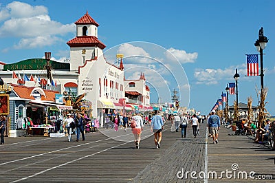 Ocean City, New Jersey Editorial Stock Photo