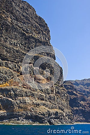 Ocean cliffs Stock Photo