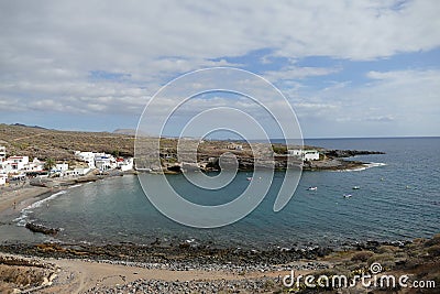 Ocean Coast's View adeje el puertito Stock Photo