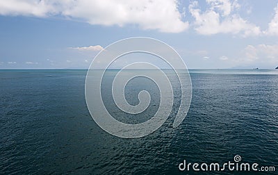 Ocean Horizon Stock Photo