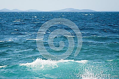 Ocean or sea nature water surface Stock Photo