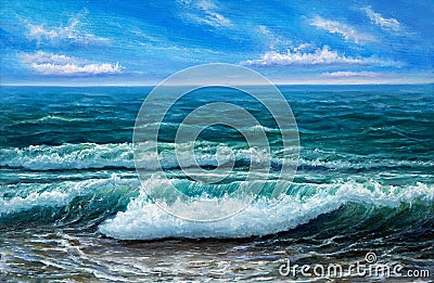 Ocean shore Stock Photo