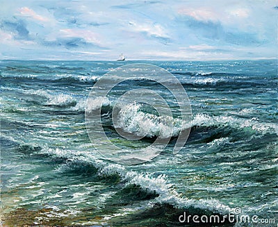 Ocean shore Stock Photo