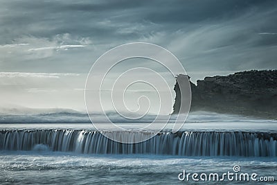 Ocean Spray Stock Photo