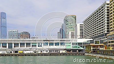 Ocean terminal & harbour city, hong kong Editorial Stock Photo