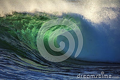 Ocean wave colour Stock Photo