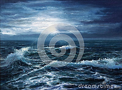 Ocean waves Stock Photo