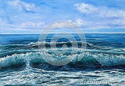 Ocean waves Stock Photo