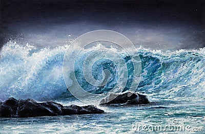 Ocean waves Stock Photo