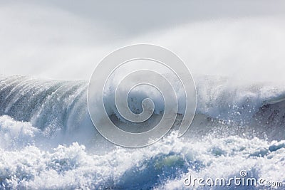 Ocean Waves Storms Stock Photo