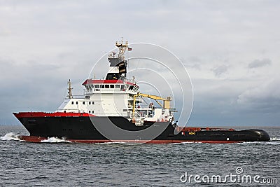 Oceangoing tugboat Stock Photo