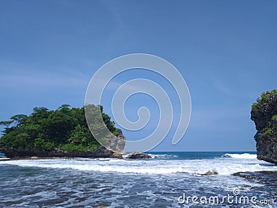 Oceanic Horizons: Exploring the Majestic Coastal Landscapes Stock Photo