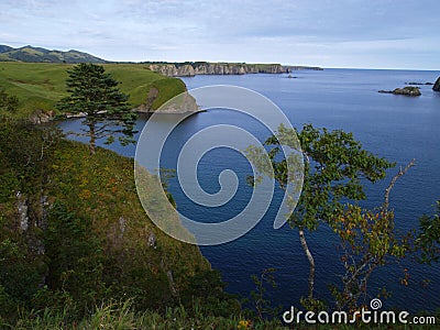 Oceanic landscape Stock Photo