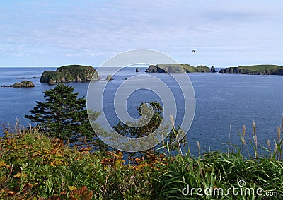 Oceanic landscape Stock Photo