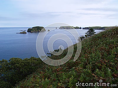 Oceanic landscape Stock Photo