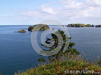 Oceanic landscape Stock Photo