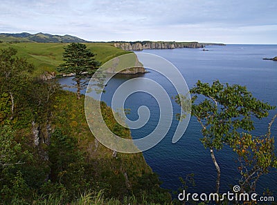 Oceanic landscape Stock Photo