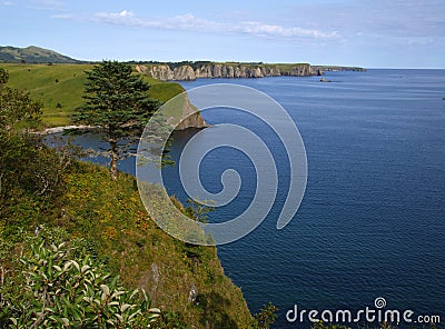 Oceanic landscape Stock Photo