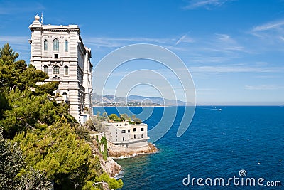 Oceanographic Museum of Monaco Stock Photo