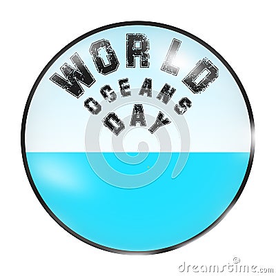 Oceans Sphere Vector Illustration