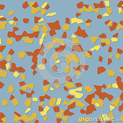 Ocher color, abstract background illustration Vector Illustration