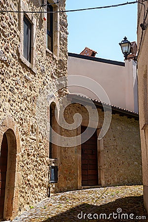 Ocre, old village in Abruzzo, Italy Stock Photo