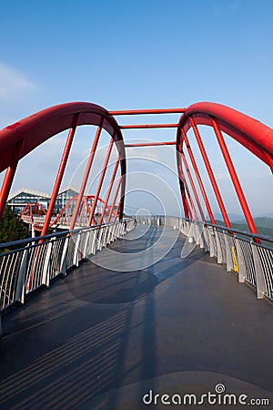 OCT East Shenzhen Meisha bridges Walk in the Clouds Stock Photo