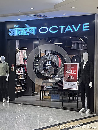 Octave store at Phoenix Marketcity Mall in the Kurla area of Mumbai, India Editorial Stock Photo