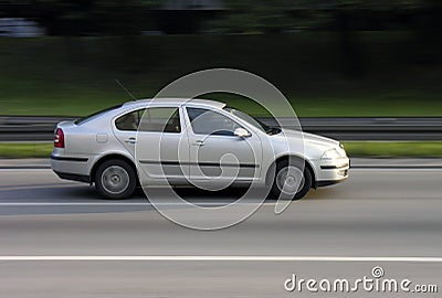 Octavia speed Stock Photo