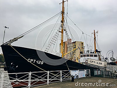 October 20, 2017. Kaliningrad. Museum of the World Ocean Editorial Stock Photo