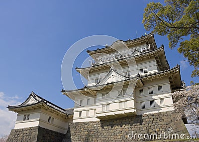 Odawara castle, Japan. National Historic Site Stock Photo