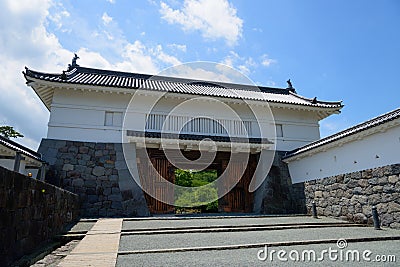 Odawara Castle Park in Kanagawa, Japan Stock Photo