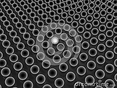 ODD CELL bw Stock Photo