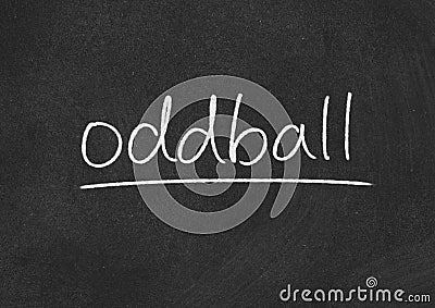 Oddball Stock Photo