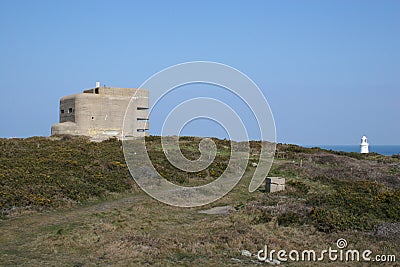 The Odeon, Alderney Stock Photo