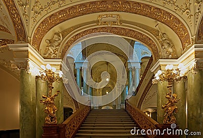 Odessa Opera and Ballet Theater, Ukraine Editorial Stock Photo