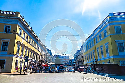 Odessa Potekmin Steps 02 Editorial Stock Photo