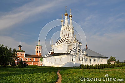 Odigitrievsky church in the town of Vyazma Editorial Stock Photo