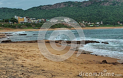 Odisha beach Stock Photo