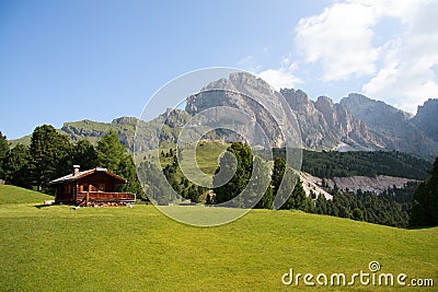 The Odle - Val Gardena Stock Photo