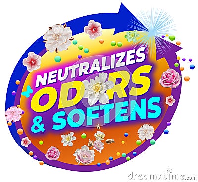 neutralizes odors and softens Stock Photo