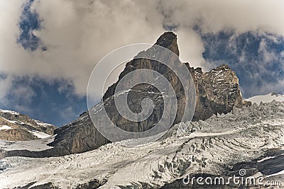 Oeschinensee, Kandersteg. Berner Oberland. Switzerland Stock Photo