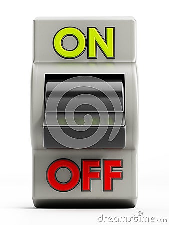 On off button Stock Photo