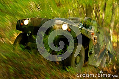 Off-road Action Stock Photo