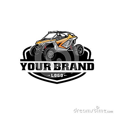 off road adventure atv - utv - buggy vector Vector Illustration